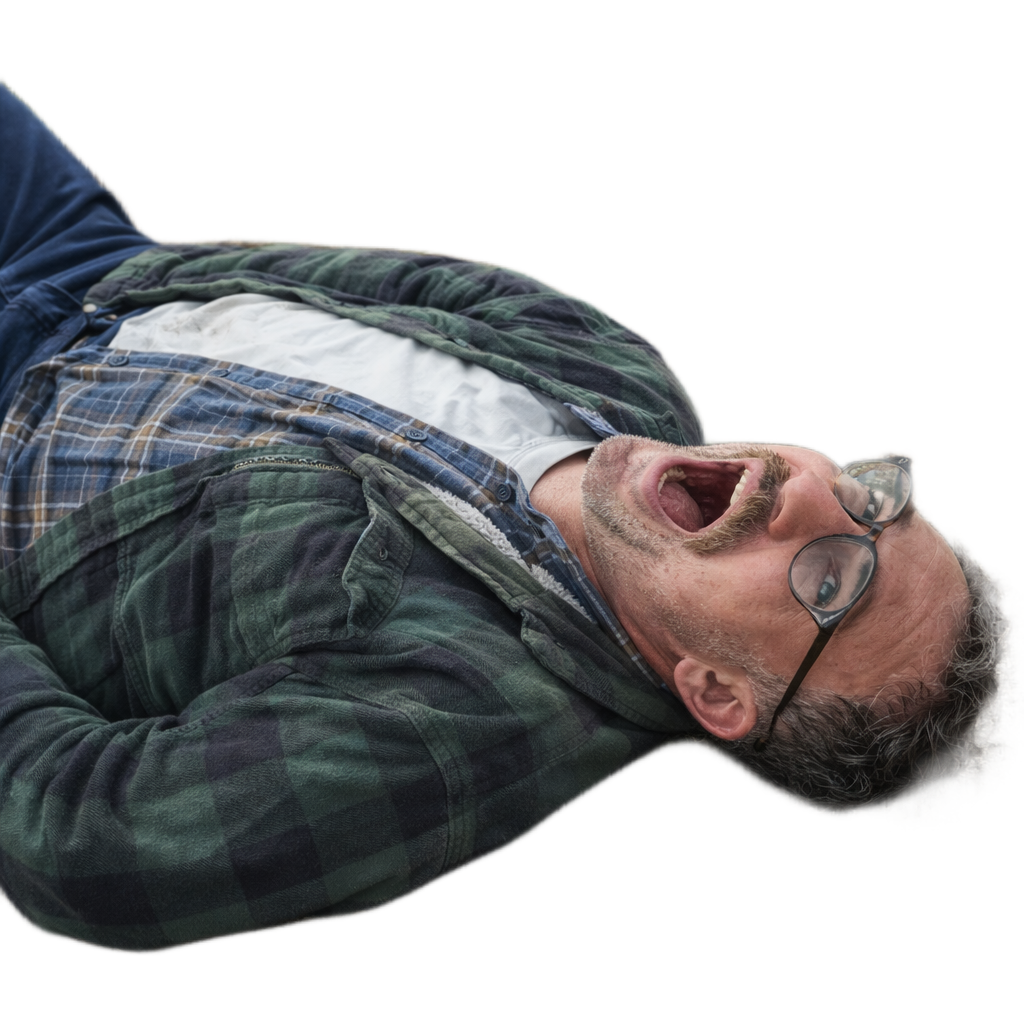 Head pointing right (hero)