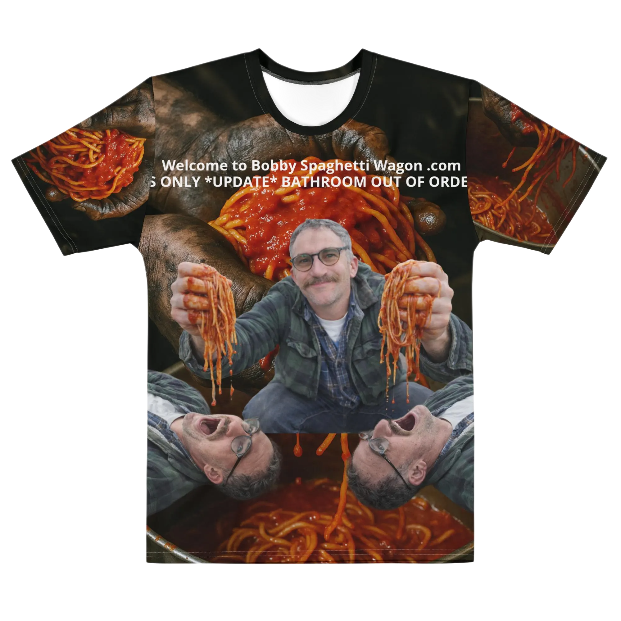 Order the Bobby Spaghetti Wagon Shirt